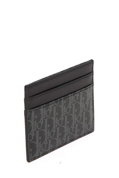 dior homme card holder black|christian Dior men's wallet prices.